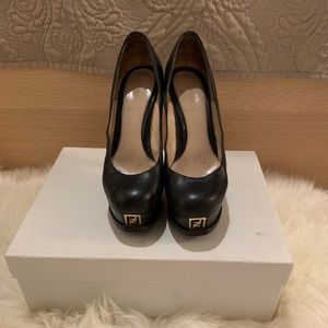 Fendi black heels